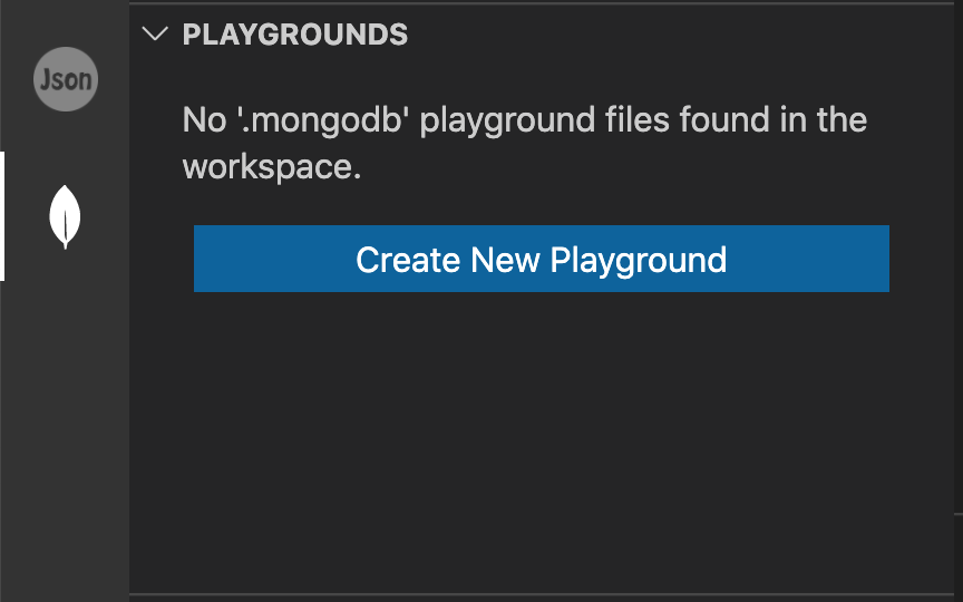Image of Create New Playground button
